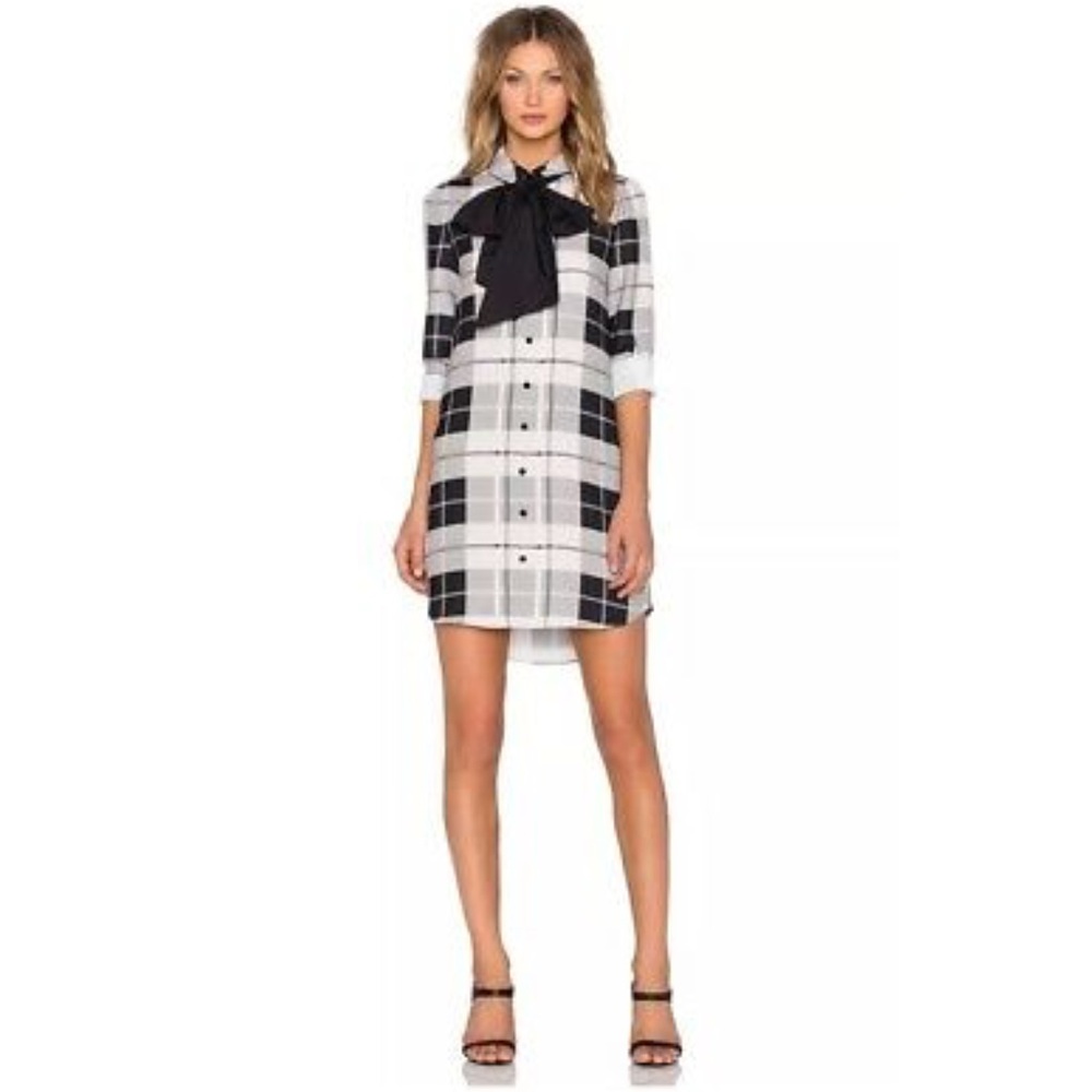 Kate Spade Woodland Plaid Griffin Dress